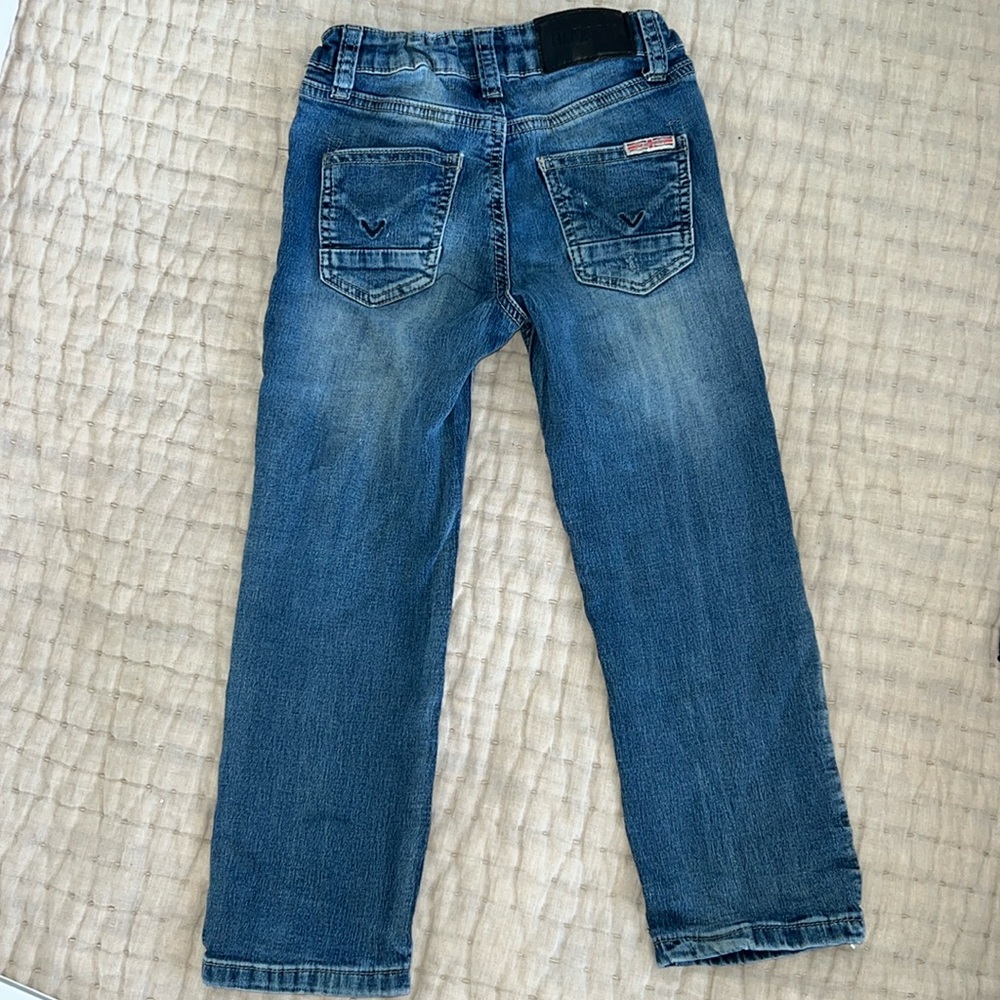 Hudson worn slim stretch denim jeans | 5T - Picture 3 of 5